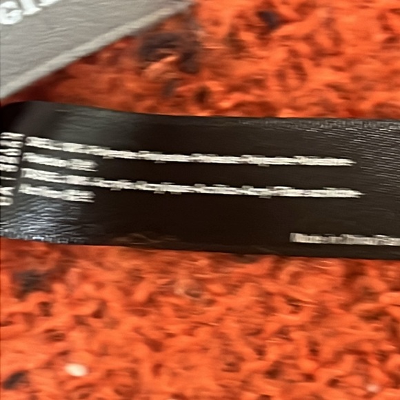 Anthropologie scarf with tassels. Brown and orange. Approx 80L x 30 W + tassels - Picture 5 of 8